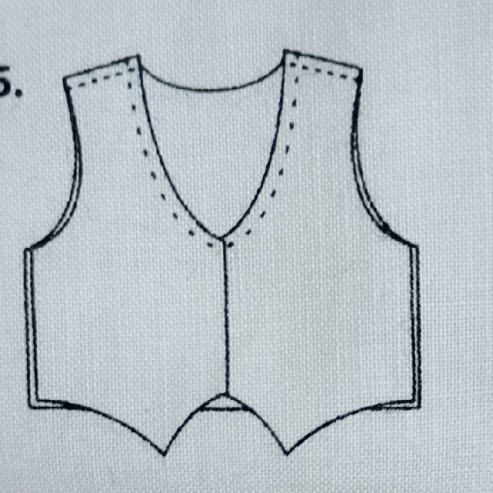Colorful Patterned Vest Design - Picture 3 of 4